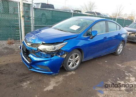 2017 Chevrolet Cruze Lt Auto from USA, damaged, VIN 1G1BE5SM6H7154831